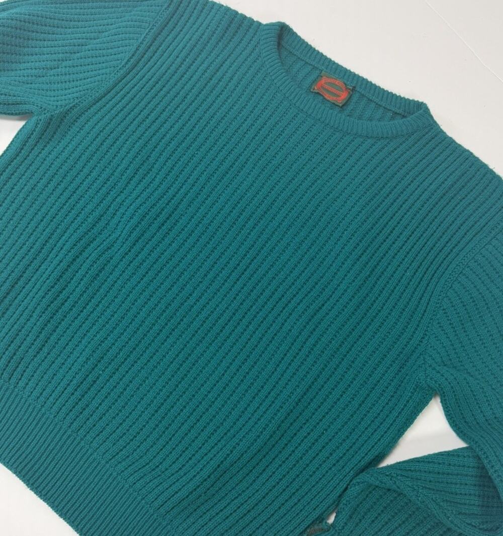 Men’s SizeMedium Vintage TealGreenRoyal North Outfitter Mill Fisherman Sweater